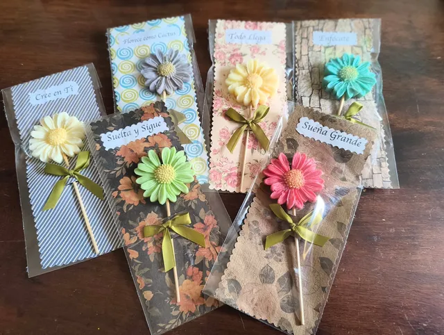 Tarjetas de Margarita de Jabón — foto 6