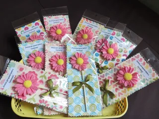 Tarjetas de Margarita de Jabón