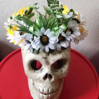 Corona Catrina de Margaritas