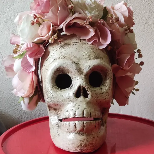 Corona Catrina Rosa y Blanco — foto 1