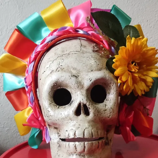 Tocado Catrina Listones — foto 2