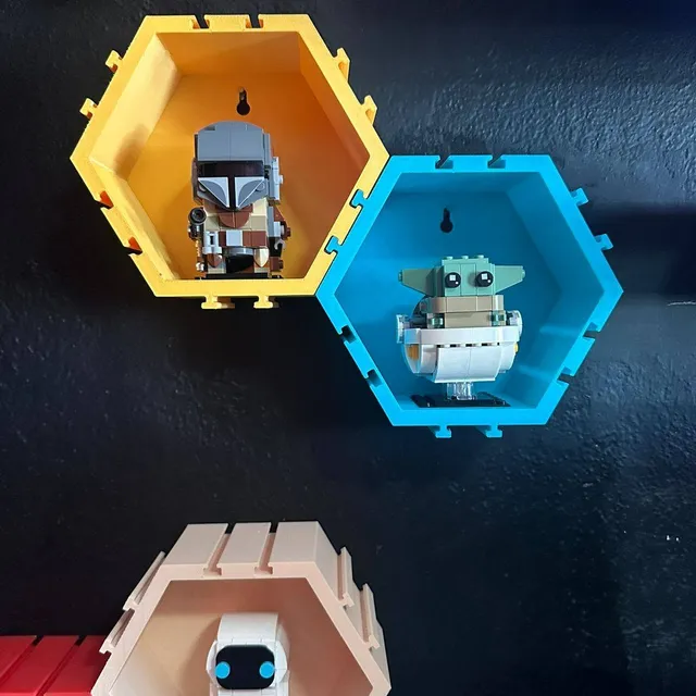 Organizador Hexagonal para Figuras — foto 1