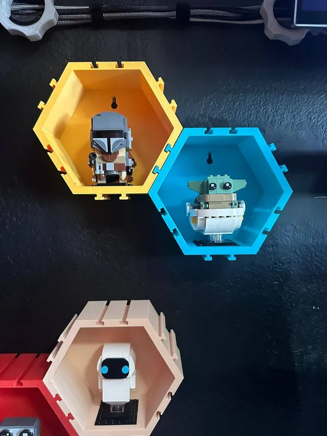Organizador Hexagonal para Figuras — foto 1