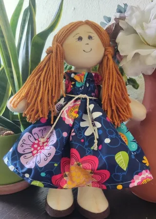 Vestido Floral Pelirroja