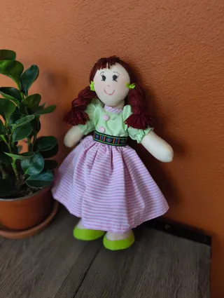 Falda de Rayas Lila