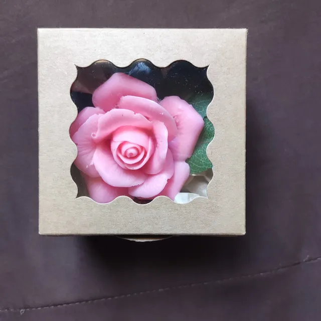 Cajita de Regalo Jabón Rosa — foto 2