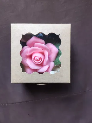 Cajita de Regalo Jabón Rosa