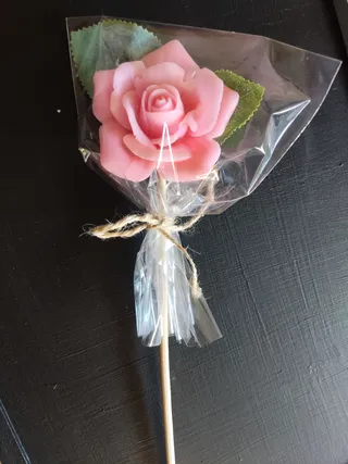 Jabón Rosa en Vara